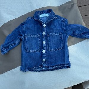 Zara Kids Blue Denim Jacket